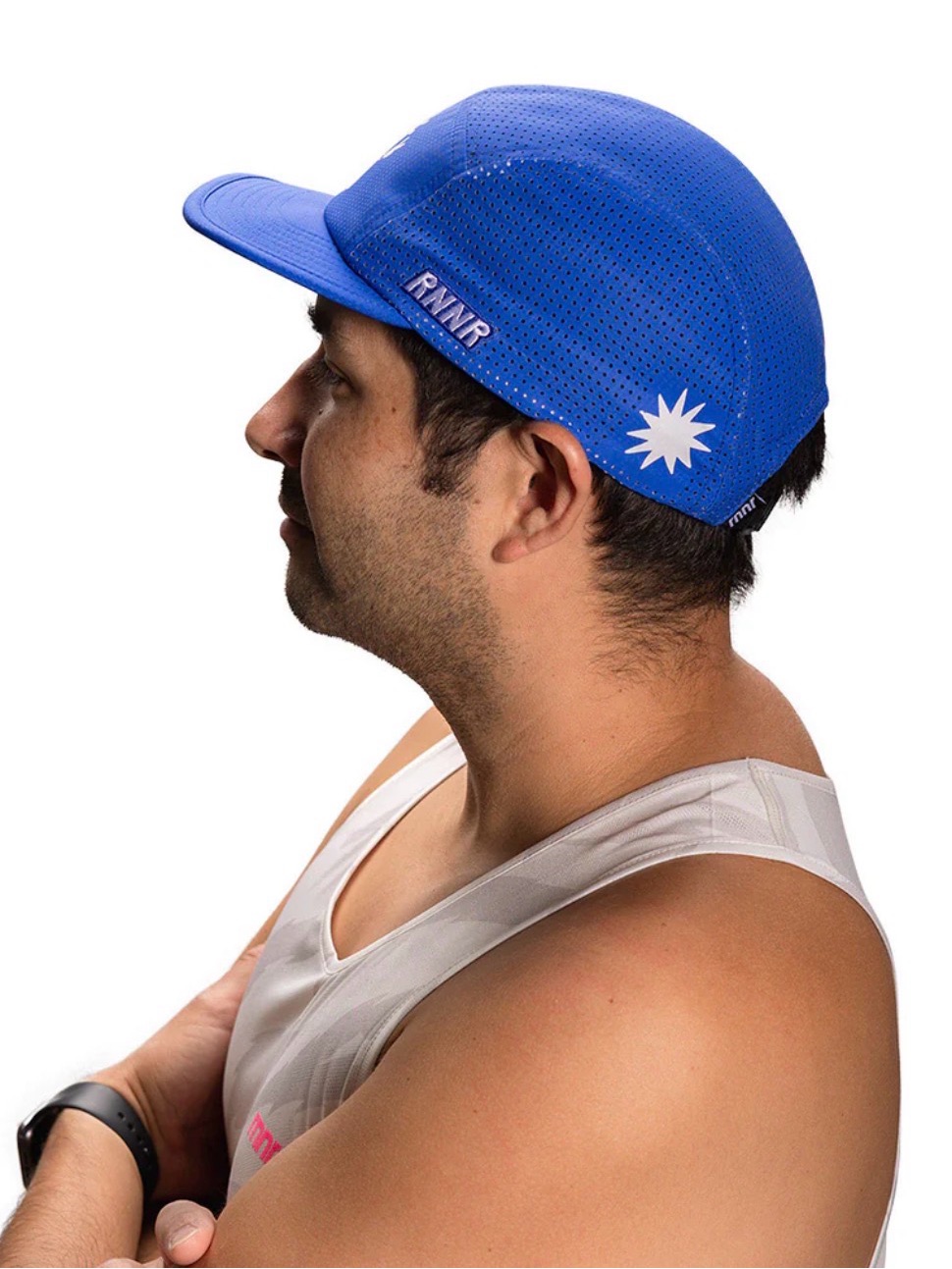 Rnnr Chasing Good Times Pacer Hat Sz 56cm Run Club Logo Workout — image 4 of 8